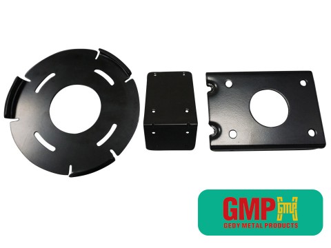 stamping parts powder coated surface